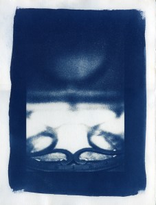 Kompassi II / Compass II, 2005 Syanotyyppi / Cyanotype